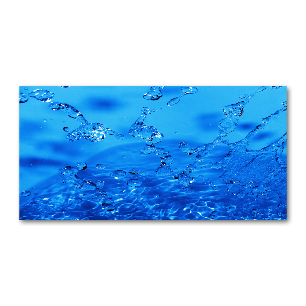 Foto obraz szkło akryl Krople wody
