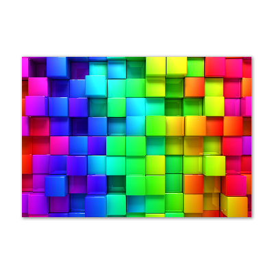 Obraz zdjęcie szkło akryl Kolorowe pudełka
