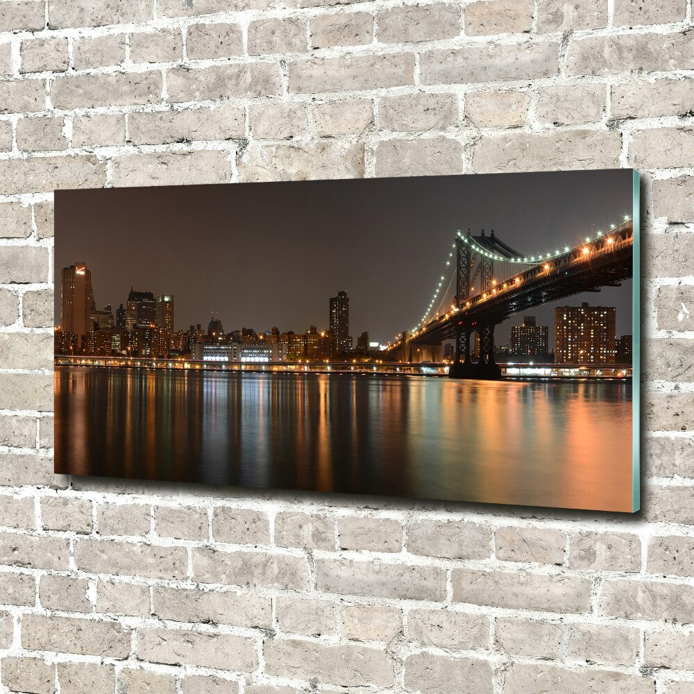 Foto obraz szkło akryl Pomiędzy mostami