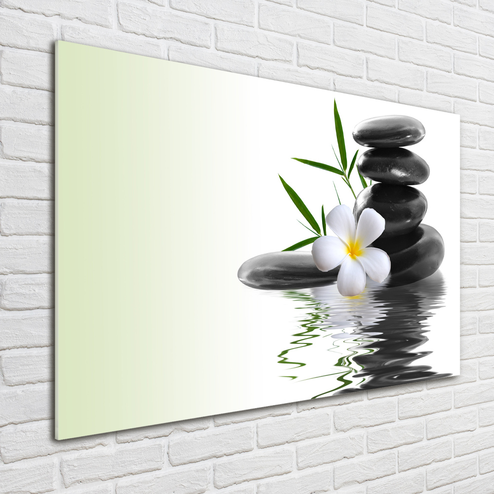 Obraz zdjęcie szkło akryl Kamienie zen