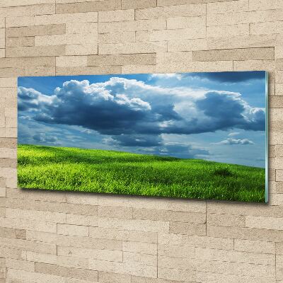 Foto obraz szkło akryl Burzowe chmury