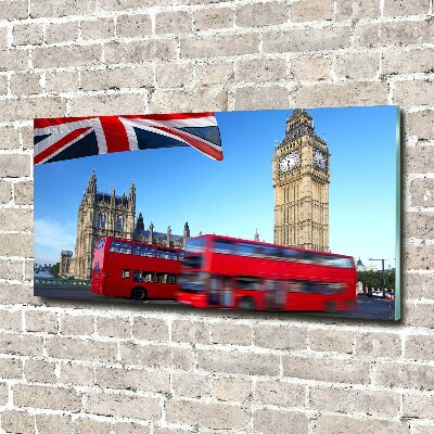 Foto obraz akryl Autobus w Londynie