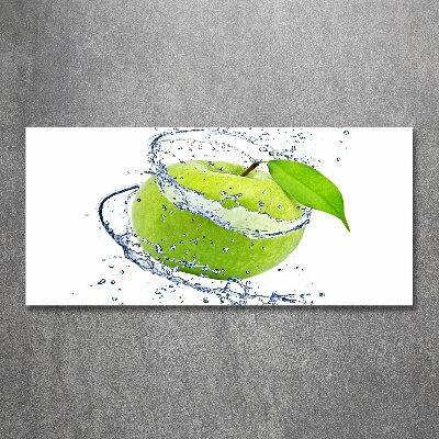 Obraz zdjęcie szkło akryl Zielone jabłko