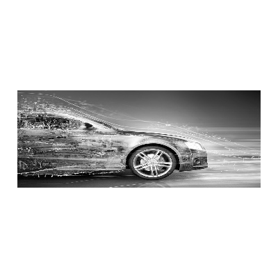 Foto obraz szkło akryl Pędzący samochód