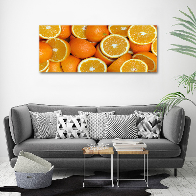 Obraz zdjęcie akryl Połówki pomarańczy