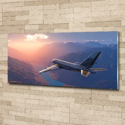 Obraz zdjęcie szkło akryl Samolot