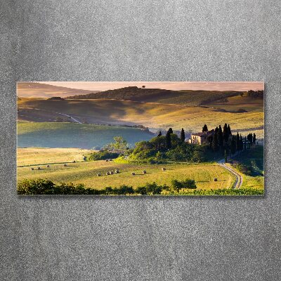 Foto obraz szkło akryl Toskania Włochy