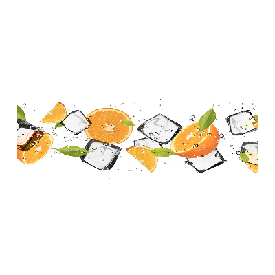 Obraz zdjęcie akryl Pomarańcze z lodem