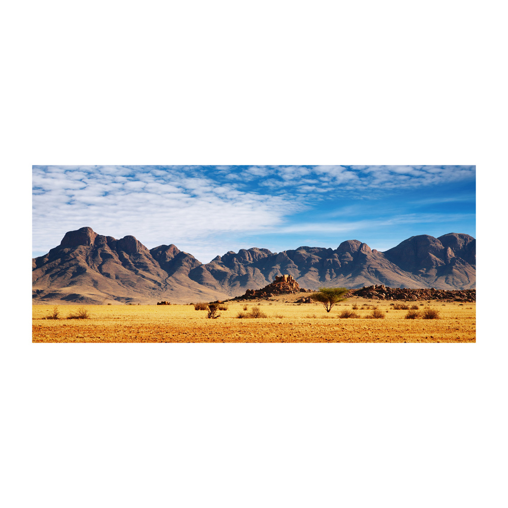 Foto obraz szkło akryl Skały w Namibii
