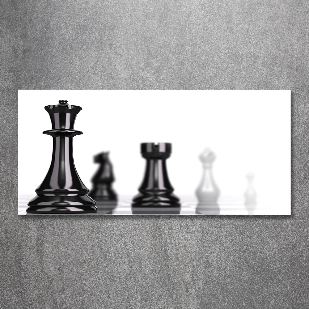 Foto obraz szkło akryl Figura szachowa