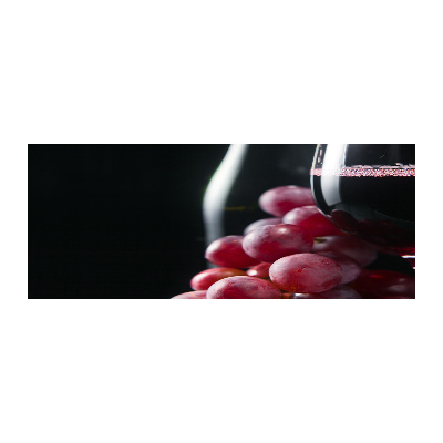 Obraz zdjęcie szkło akryl Winogrona i wino