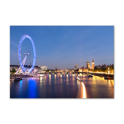 Foto obraz szkło akryl London Eye Londyn