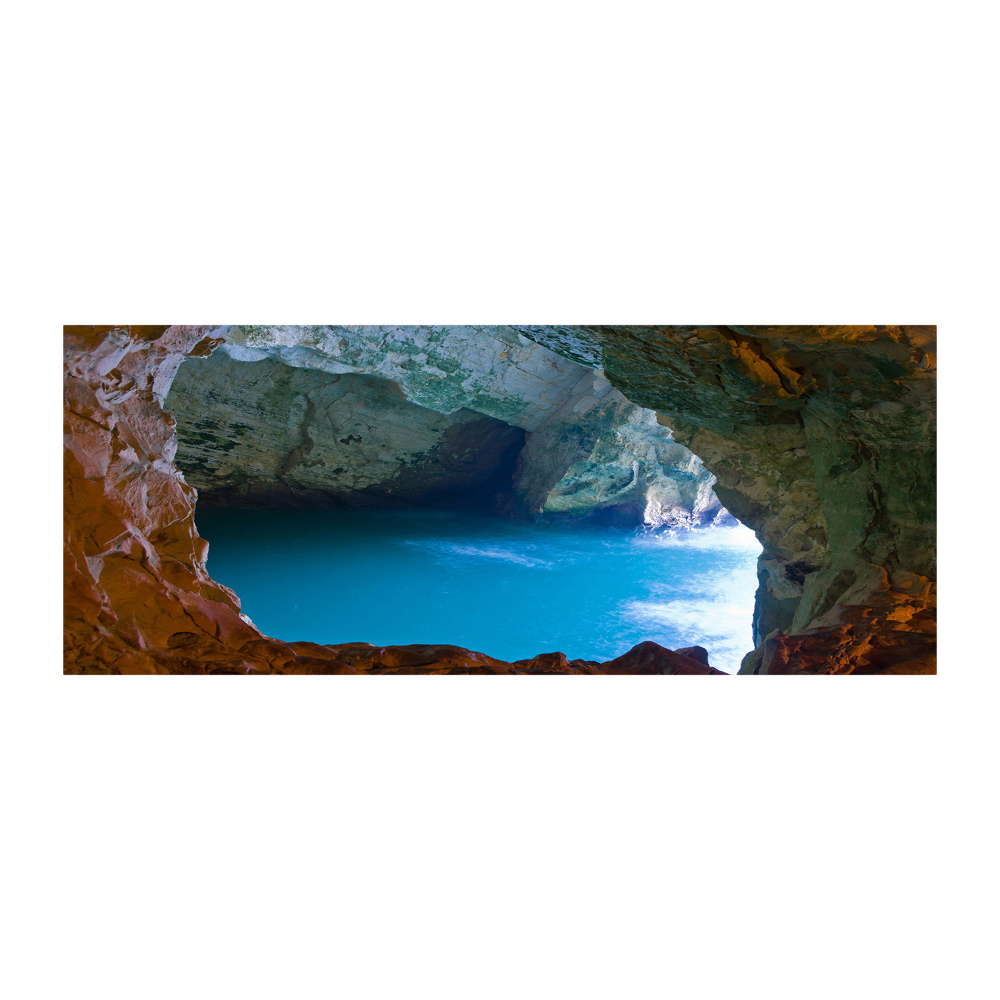 Foto obraz szkło akryl Morska jaskinia