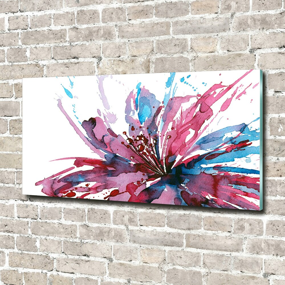 Obraz zdjęcie akryl Abstrakcyjny kwiat