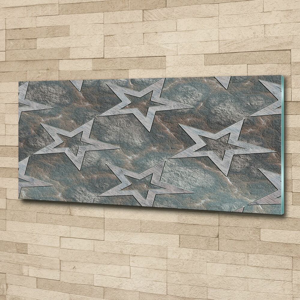 Obraz zdjęcie szkło akryl Kamienne gwiazdy