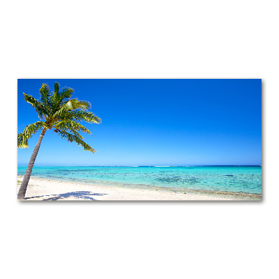 Foto obraz szkło akryl Tropikalna plaża