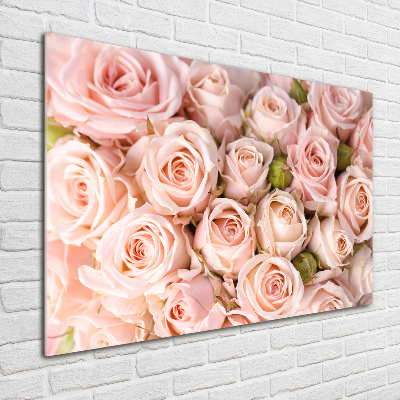 Obraz zdjęcie na ścianę szkło akrylowe Róże