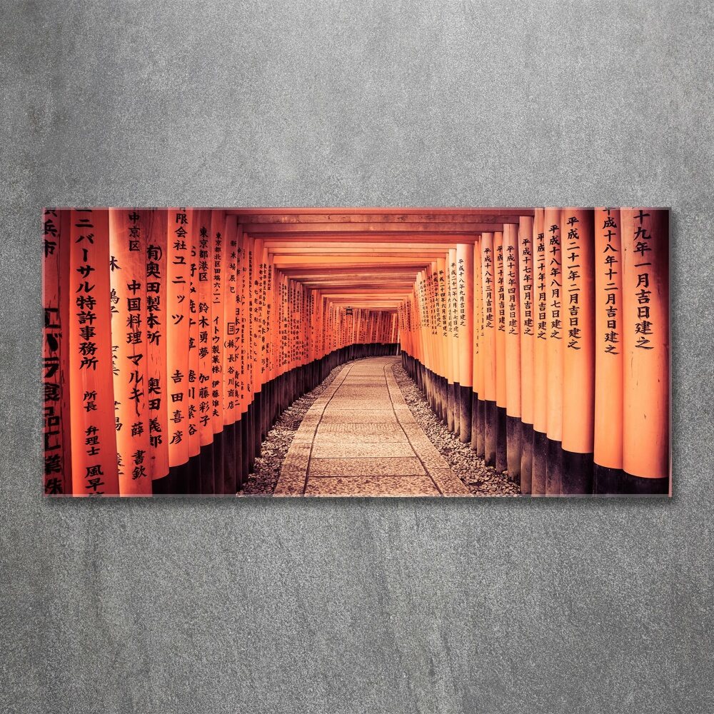 Foto obraz szkło akryl Bramy Kioto