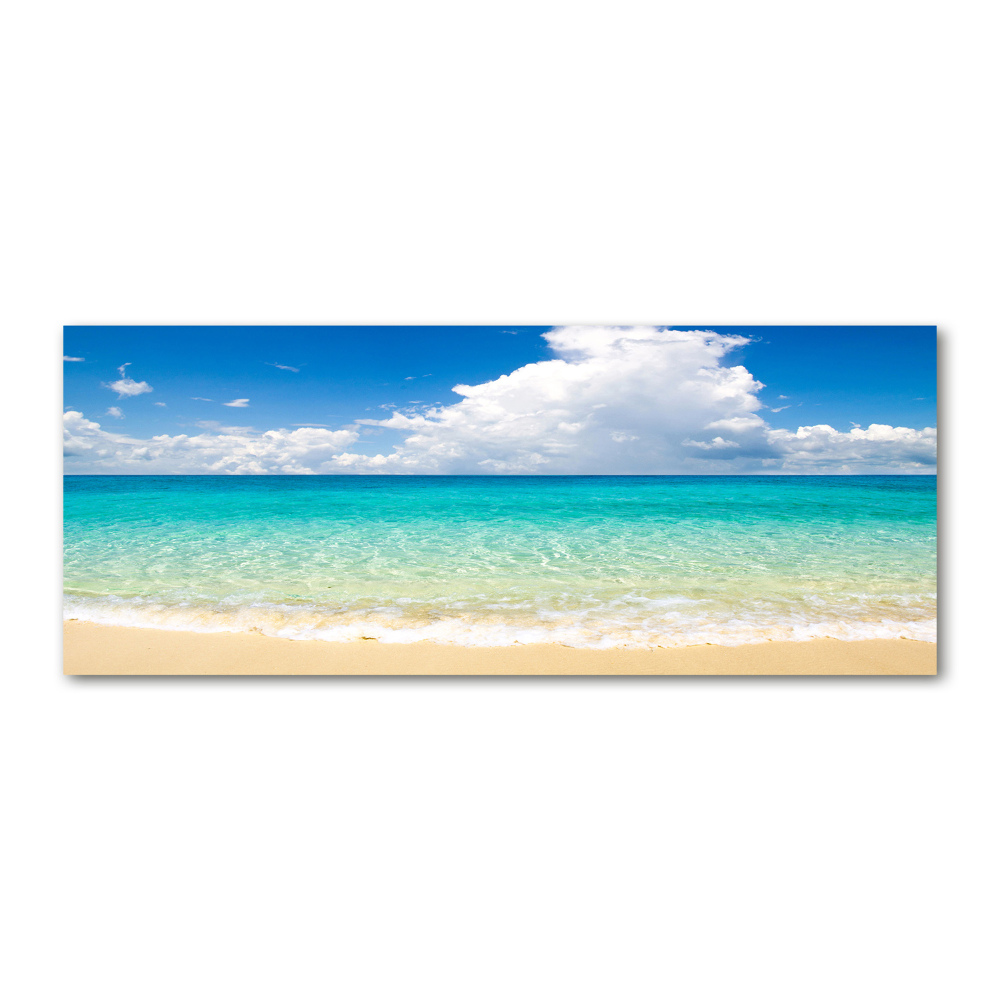 Foto obraz szkło akryl Rajska plaża