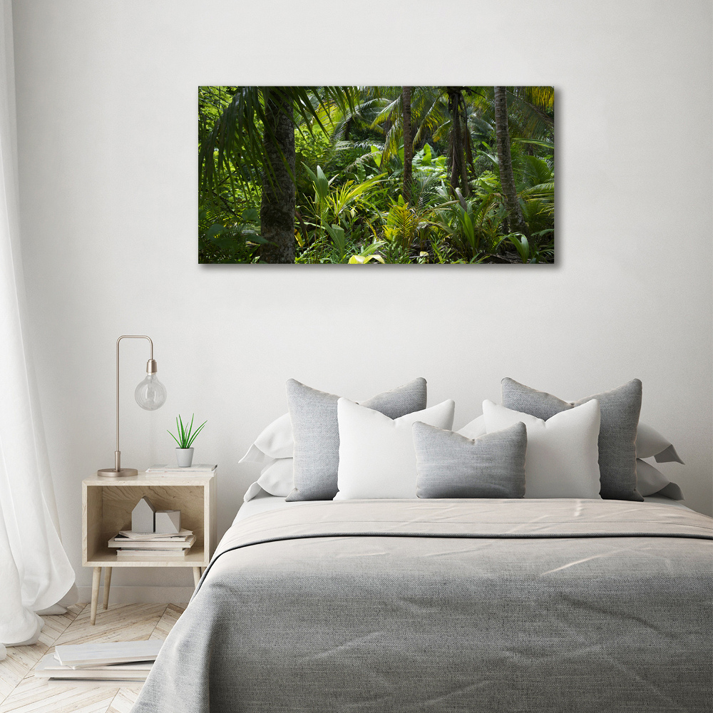 Obraz zdjęcie szkło akryl Tropikalny las