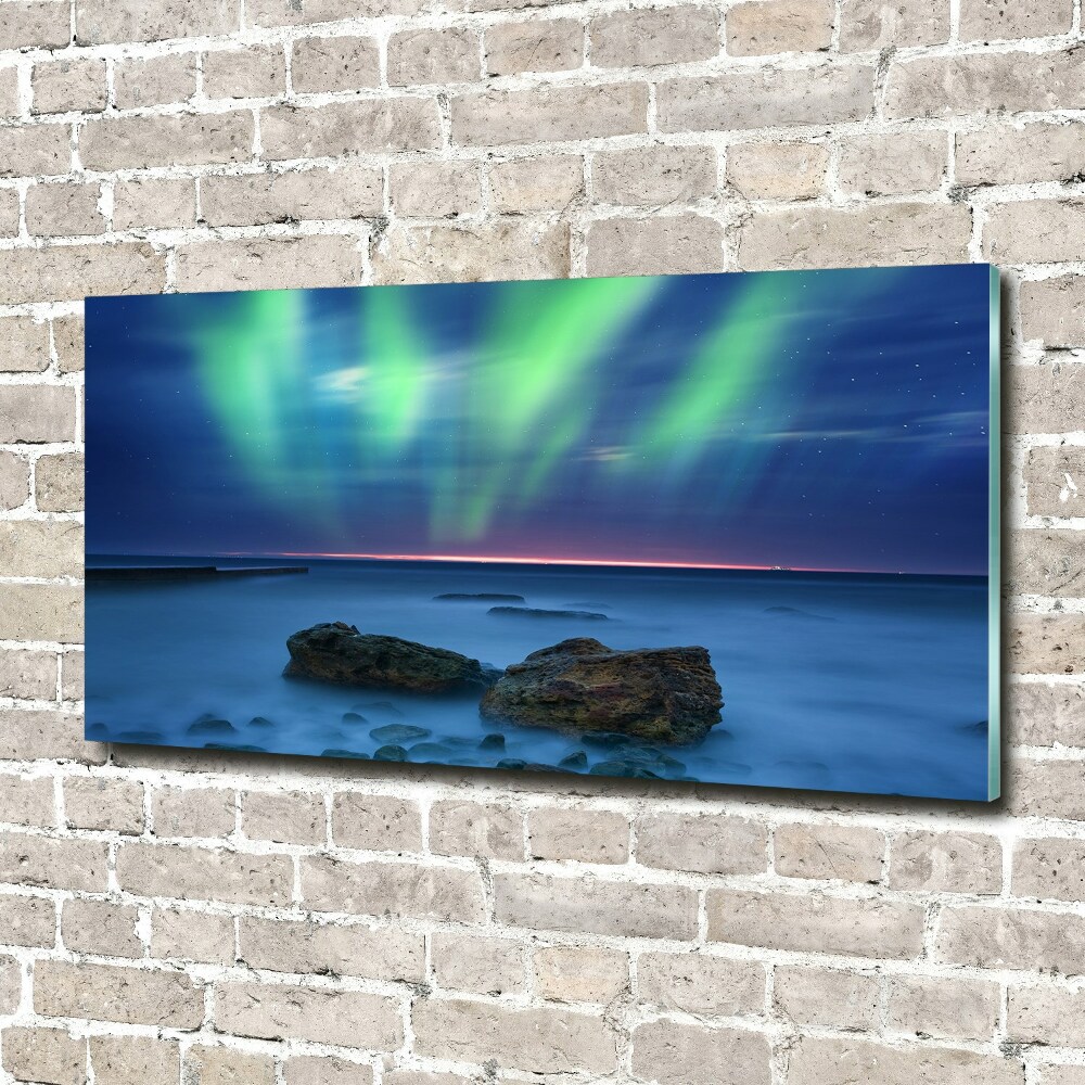 Foto obraz szkło akryl Zorza polarna