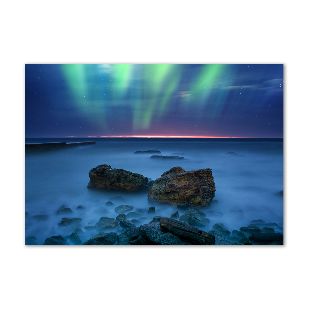 Foto obraz szkło akryl Zorza polarna