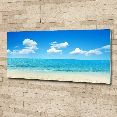 Foto obraz szkło akryl Rajska plaża