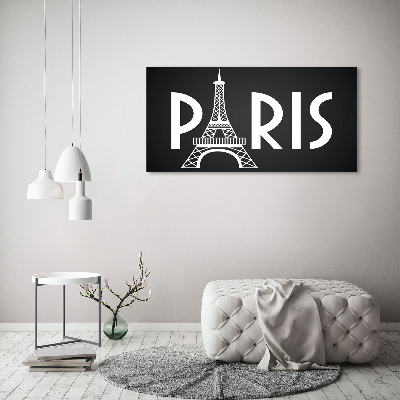 Foto obraz nowoczesny duży akrylowy Paryż