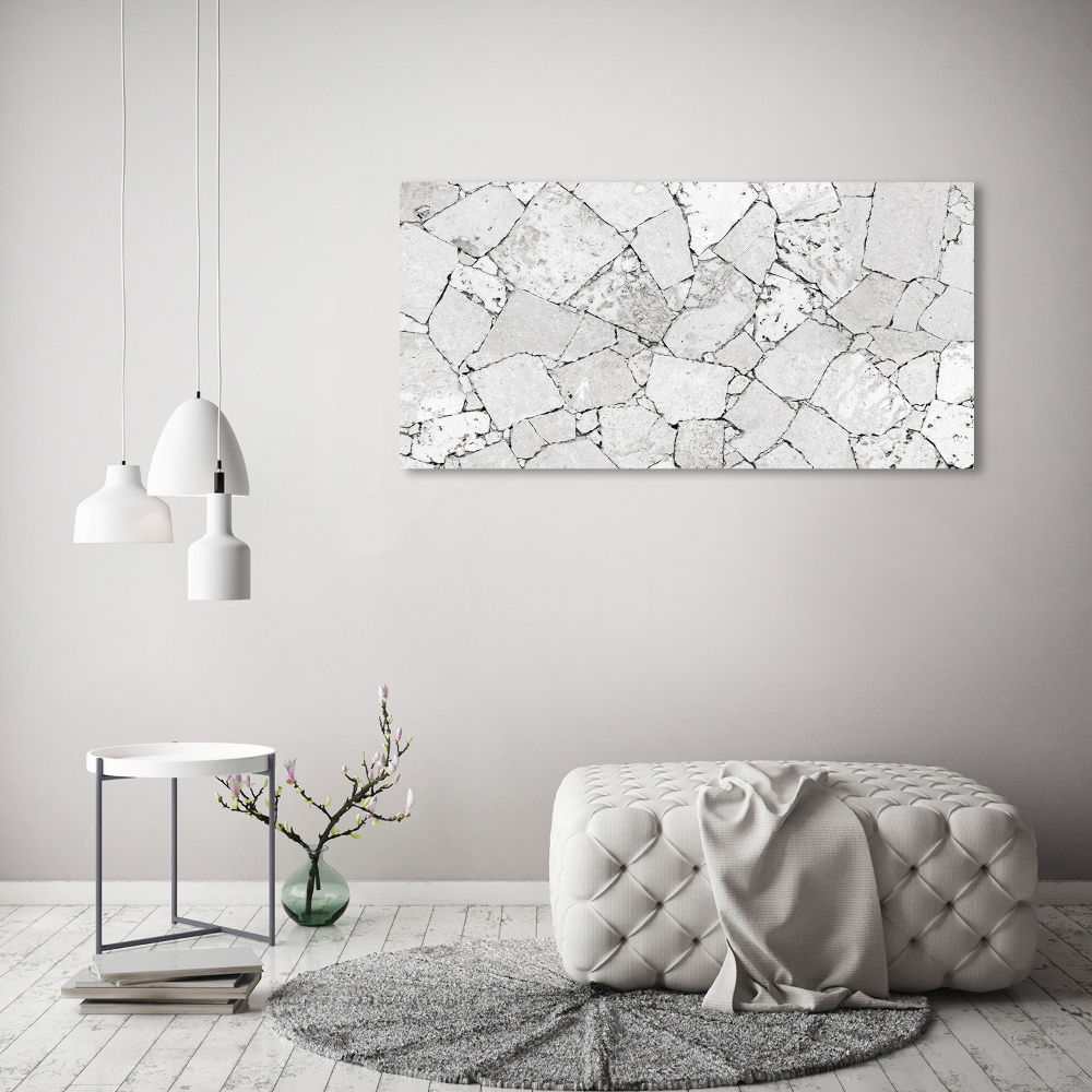 Foto obraz szkło akryl Kamienna ściana
