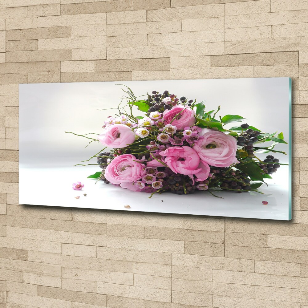 Obraz zdjęcie na ścianę akryl Bukiet róż
