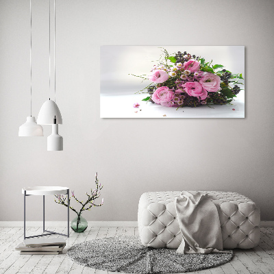 Obraz zdjęcie na ścianę akryl Bukiet róż