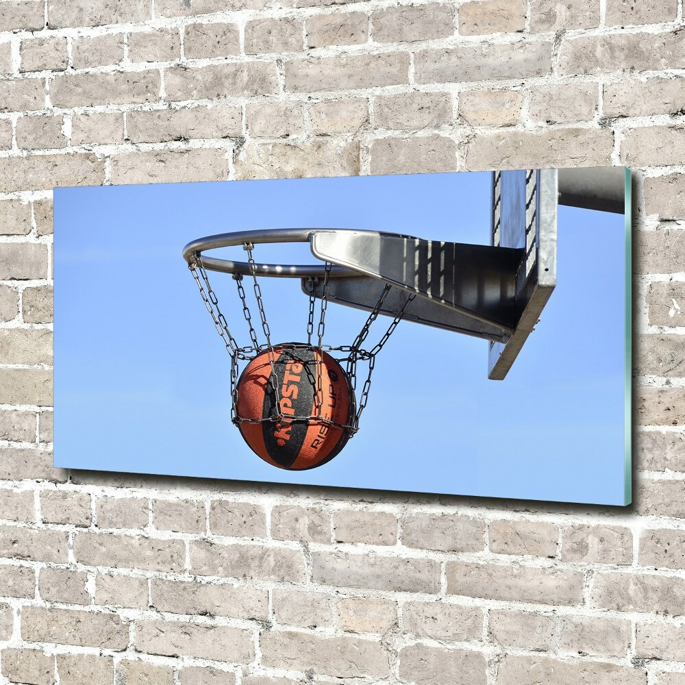 Foto obraz na ścianę akryl Koszykówka