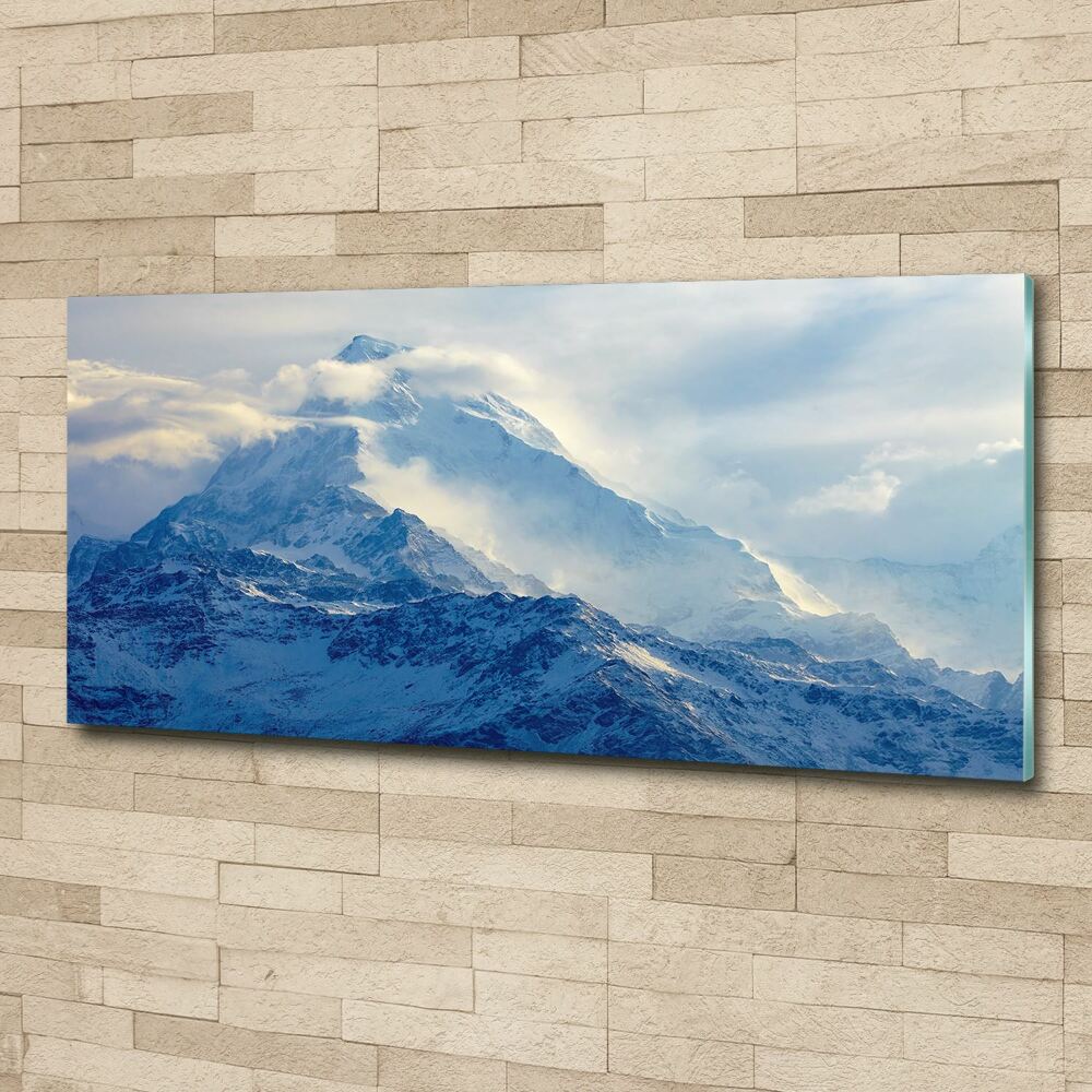 Foto obraz szkło akryl Górski szczyt