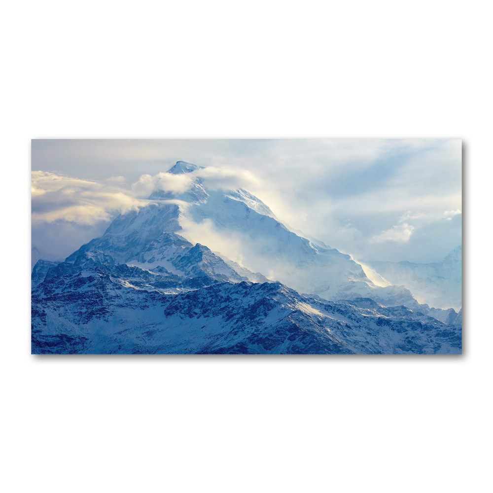 Foto obraz szkło akryl Górski szczyt