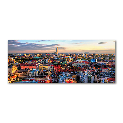 Foto obraz akryl Panorama Wrocławia