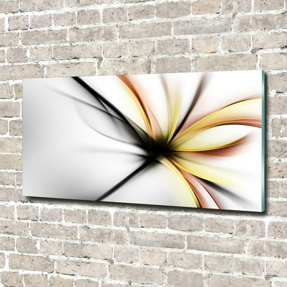 Obraz zdjęcie szkło akryl Abstrakcja kwiat