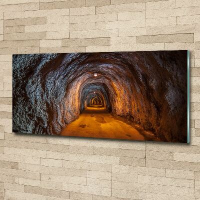 Foto obraz szkło akryl Podziemny tunel