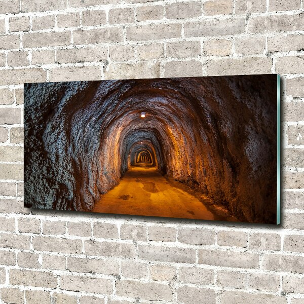 Foto obraz szkło akryl Podziemny tunel