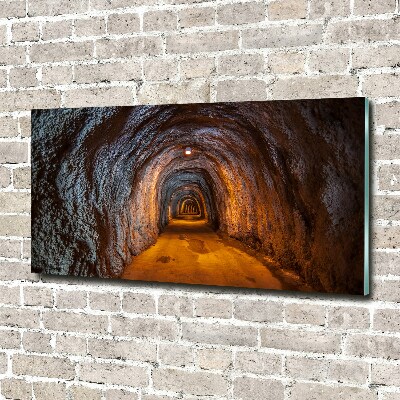 Foto obraz szkło akryl Podziemny tunel