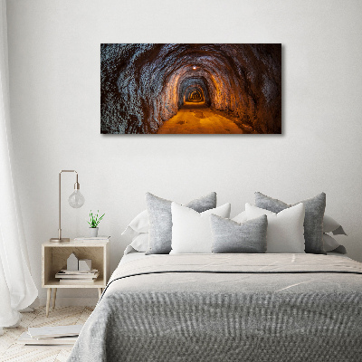 Foto obraz szkło akryl Podziemny tunel
