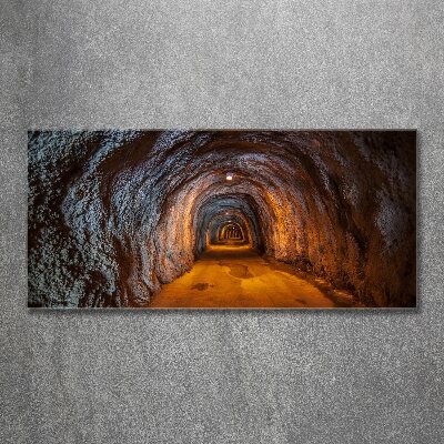 Foto obraz szkło akryl Podziemny tunel