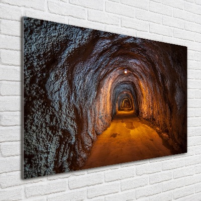 Foto obraz szkło akryl Podziemny tunel