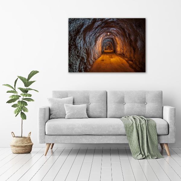 Foto obraz szkło akryl Podziemny tunel