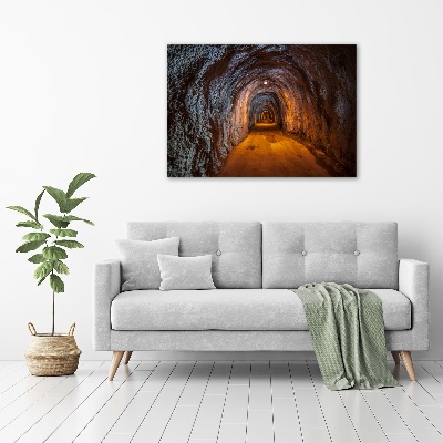 Foto obraz szkło akryl Podziemny tunel