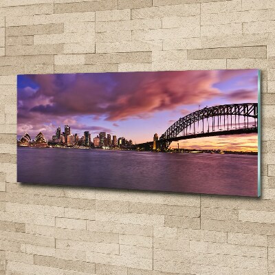 Foto obraz szkło akryl Most w Sidney