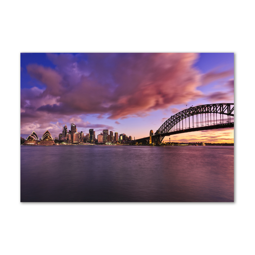 Foto obraz szkło akryl Most w Sidney