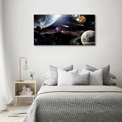 Foto obraz na ścianę akryl Galaktyka