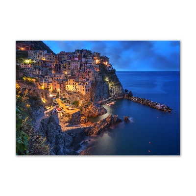 Foto obraz szkło akryl Manarola Włochy