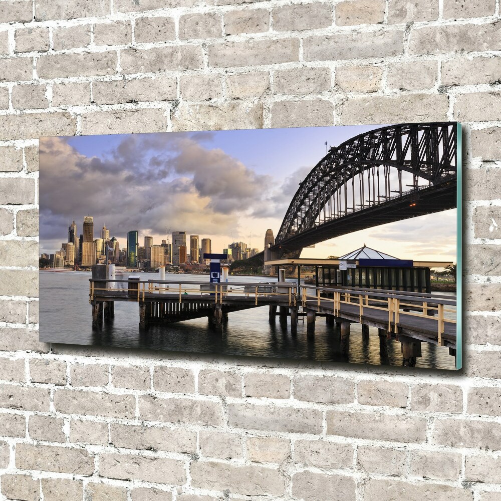 Foto obraz szkło akryl Most w Sydney