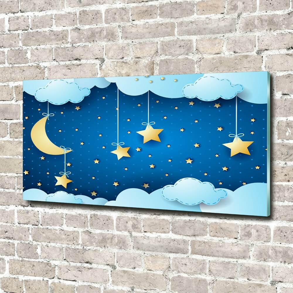 Obraz zdjęcie na ścianę akryl Niebo nocą